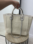 TOTE PEQUEÑO CC BEIGE