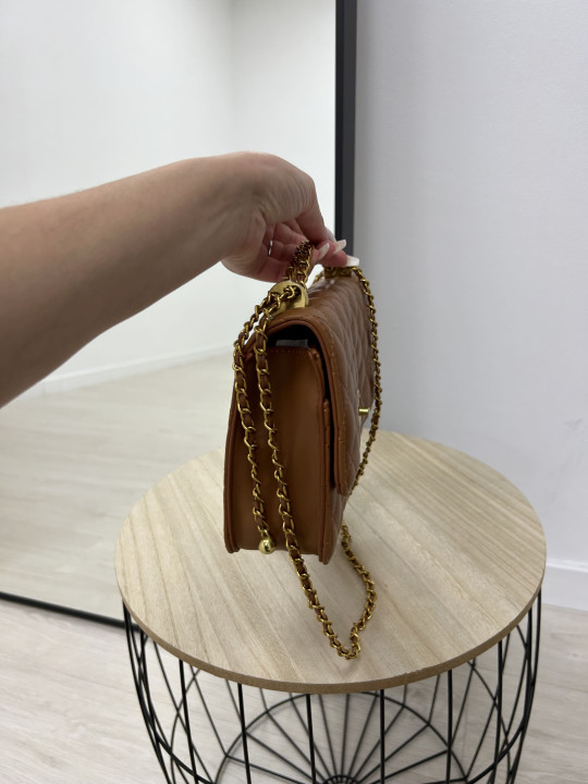 BOLSO CHANL MARRON