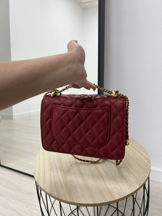 BOLSO CHANL ROJO BOLSO CHANL ROJO
