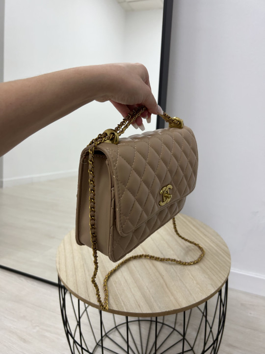 BOLSO CHANL BEIGE BOLSO CHANL BEIGE