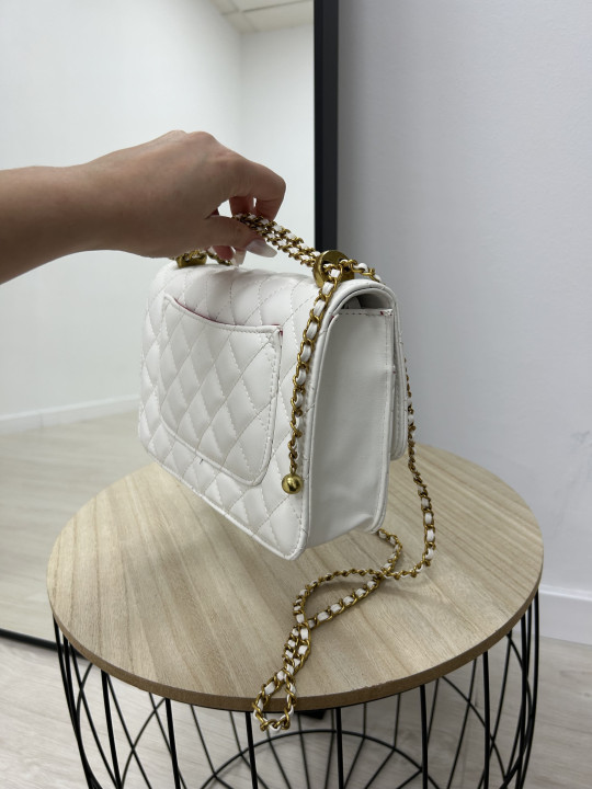 BOLSO CHANL BLANCO BOLSO CHANL BLANCO