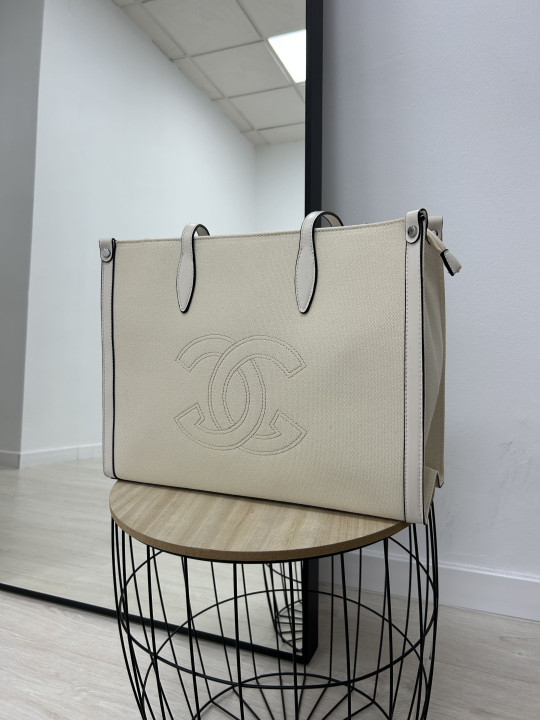TOTE GRANDE CC BEIGE