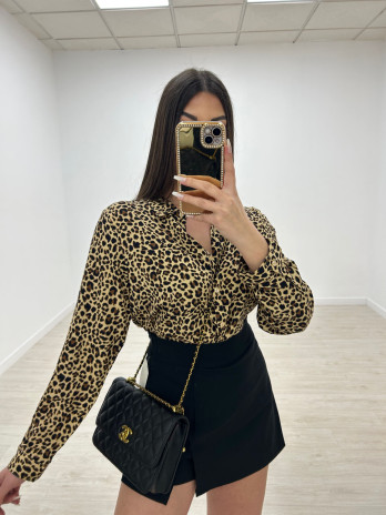 CAMISA FLUIDA LEOPARDO