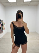 PIJAMA MONO ENCAJE
