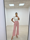 BLUSA ENCAJE BOTONES BLANCA BLUSA ENCAJE BOTONES BLANCA