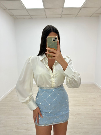 FALDA EXCLUSIVA PERLAS