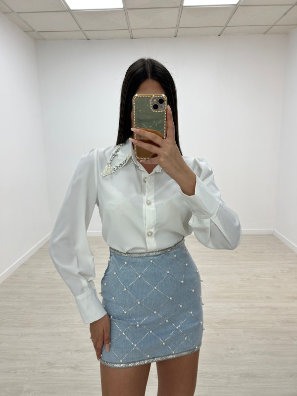 FALDA EXCLUSIVA PERLAS