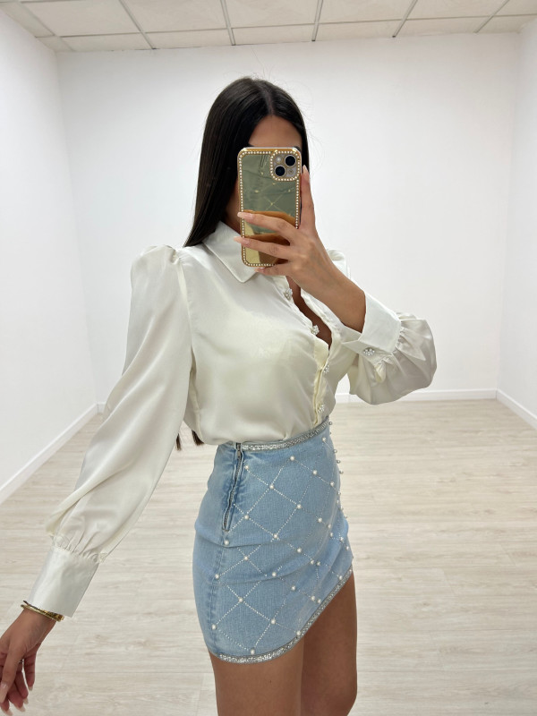 FALDA EXCLUSIVA PERLAS