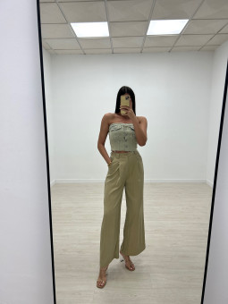 PANTALÓN EXCLUSIVO PINZAS CAMEL