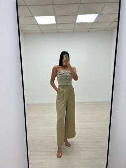 PANTALÓN EXCLUSIVO PINZAS CAMEL