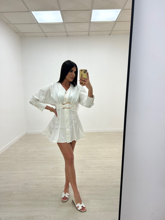 VESTIDO CAPRI BLANCO VESTIDO CAPRI BLANCO