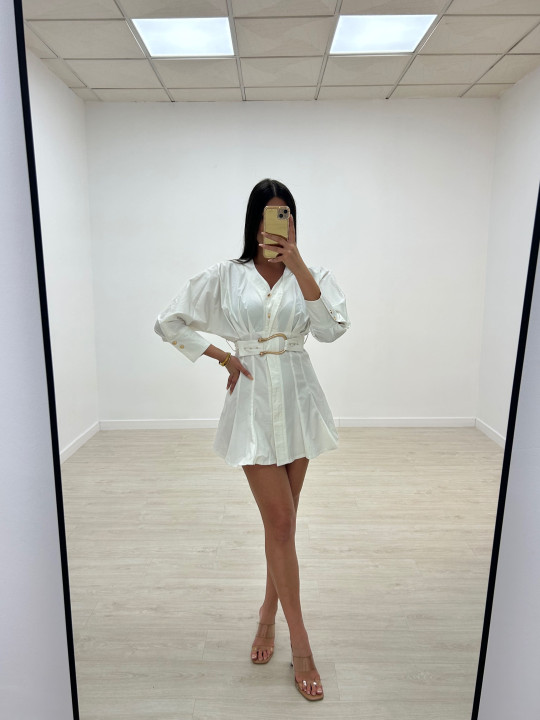 VESTIDO CAPRI BLANCO VESTIDO CAPRI BLANCO