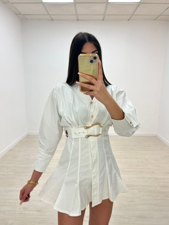 VESTIDO CAPRI BLANCO VESTIDO CAPRI BLANCO