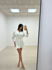 VESTIDO CAPRI BLANCO VESTIDO CAPRI BLANCO
