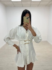 VESTIDO CAPRI BLANCO VESTIDO CAPRI BLANCO