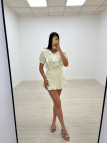 FALDA GLOBO BEIGE