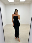 CONJUNTO SATÉN LUXURY NEGRO