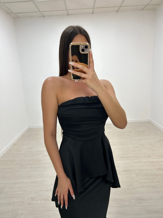 CONJUNTO SATÉN LUXURY NEGRO