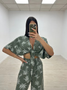 CONJUNTO BAMBULA PALMERAS VERDE