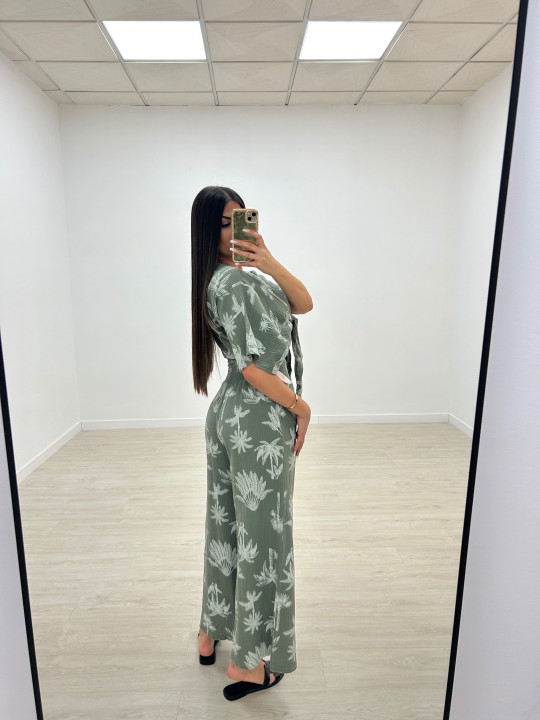 CONJUNTO BAMBULA PALMERAS VERDE