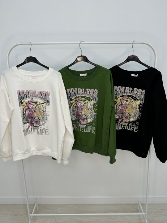SUDADERA TIGRE