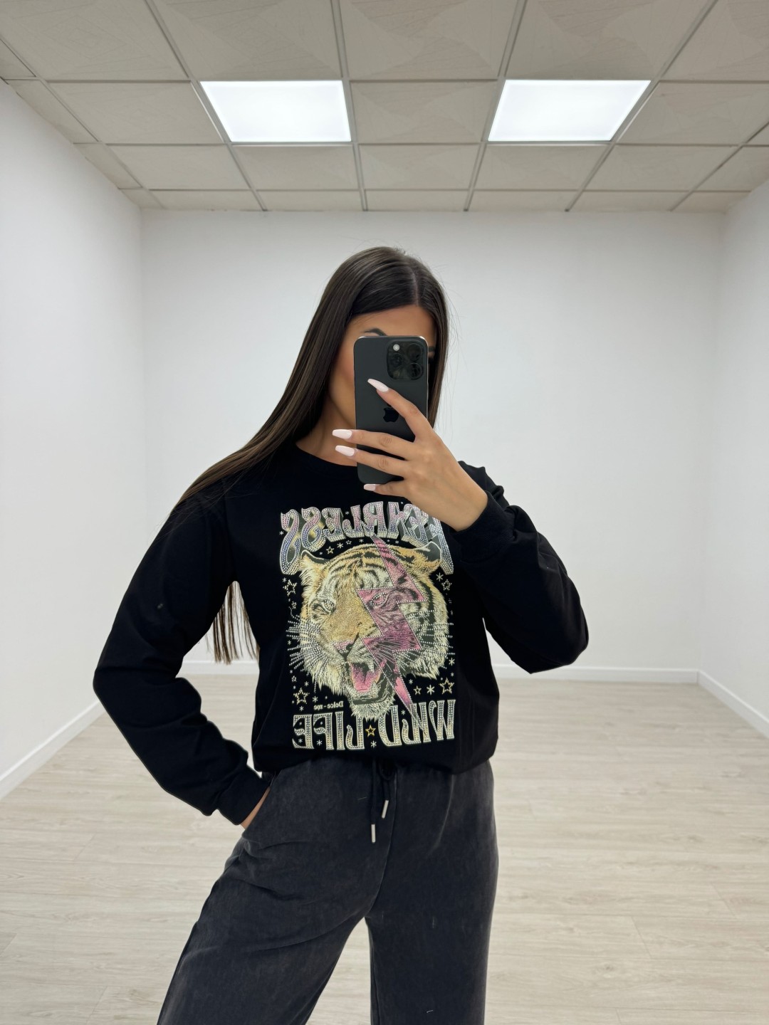 SUDADERA TIGRE