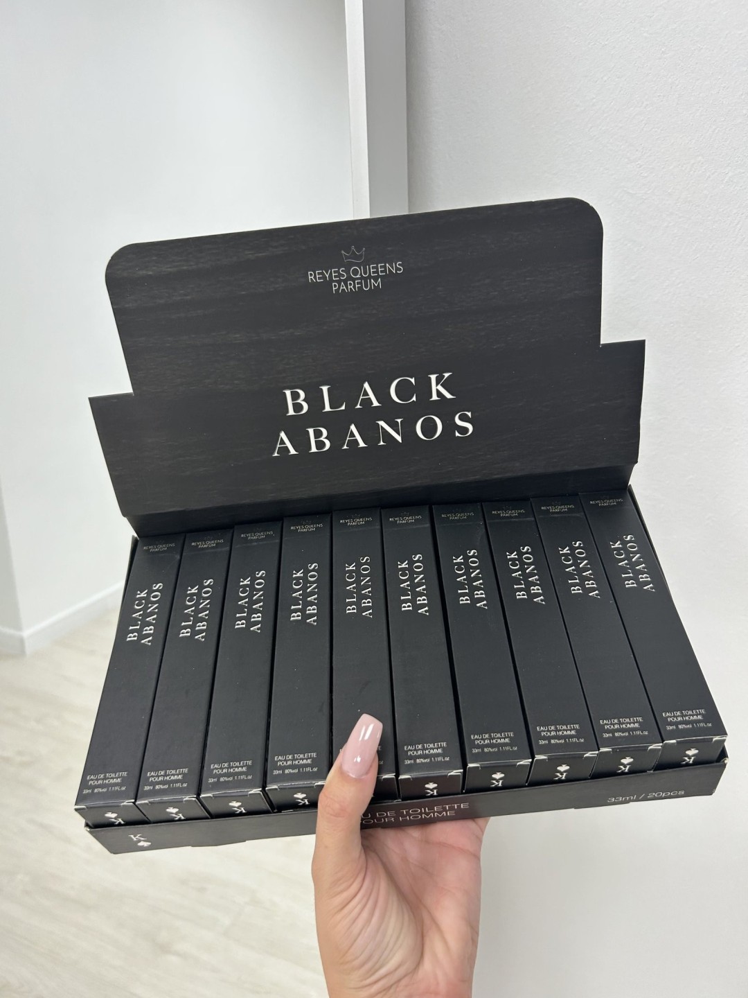 MINI TALLA PERFUME BLACK ABANOS
