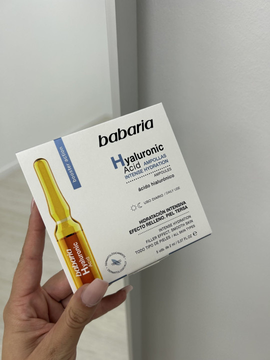 AMPOLLAS HYALURONIC ACID BABARIA