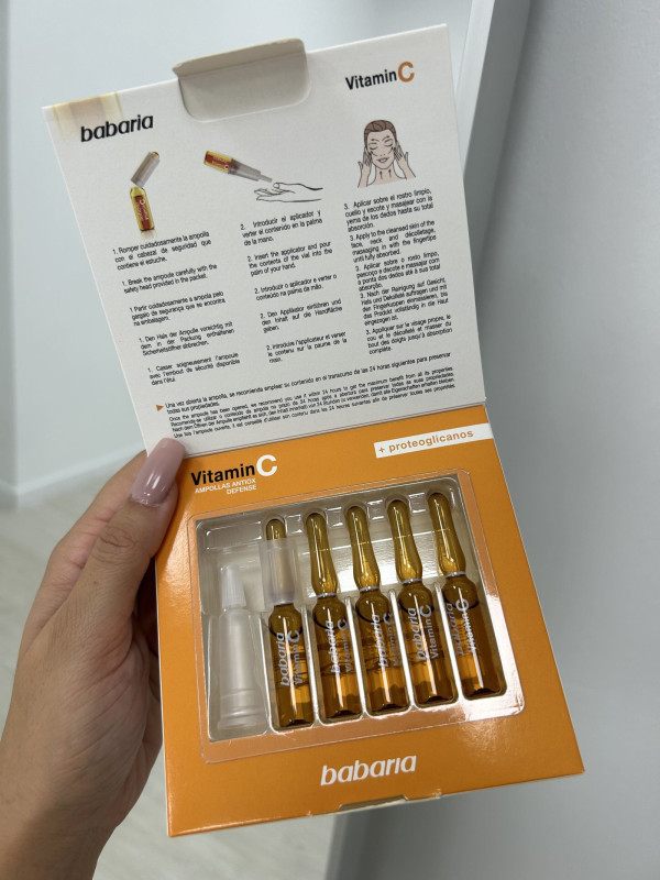 AMPOLLAS VITAMINA C BABARIA