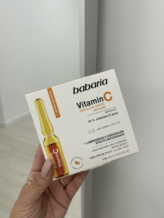 AMPOLLAS VITAMINA C BABARIA