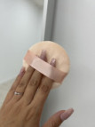 ESPONJA PARA POLVOS ROSA