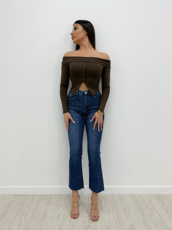 VAQUERO FLARE BÁSICO OSCURO