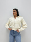 CHAQUETA BORREGO BEIGE