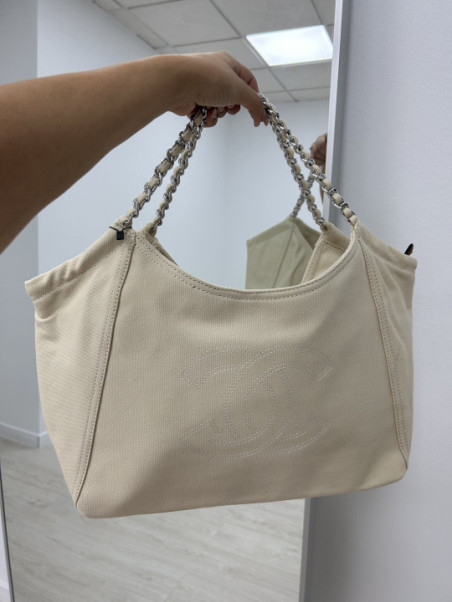 BOLSO SHOPPER CC BEIGE