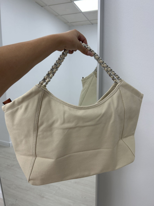 BOLSO SHOPPER CC BEIGE