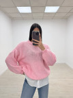 JERSEY BASIC OVERSIZE ROSA