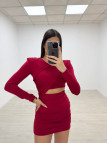 VESTIDO LULU ROJO