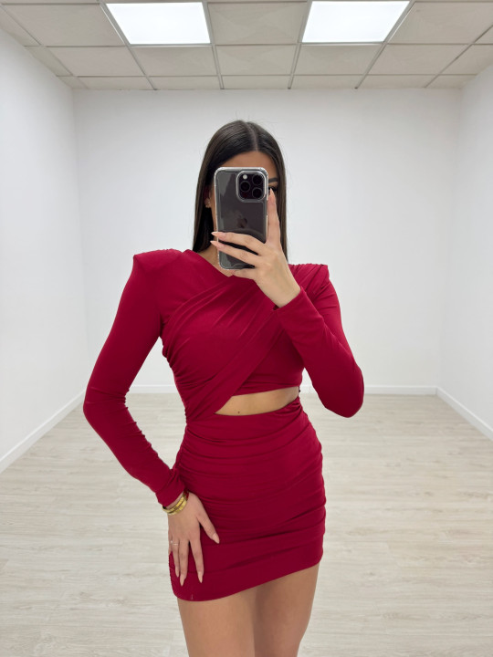 VESTIDO LULU ROJO