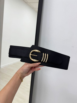 FAJÍN HEBILLA NEGRO