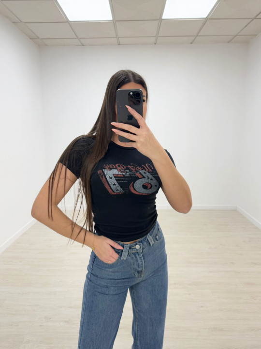 CAMISETA 67 NEGRA