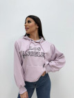 SUDADERA LOS ANGELES ROSA