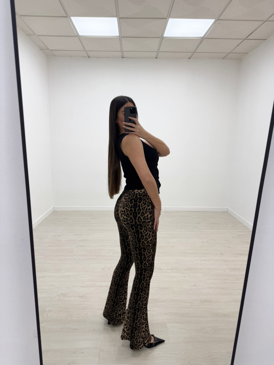 LEGGINS CAMPANA LEOPARDO