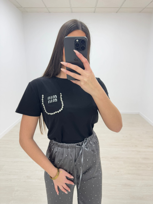 CAMISETA MIU NEGRA