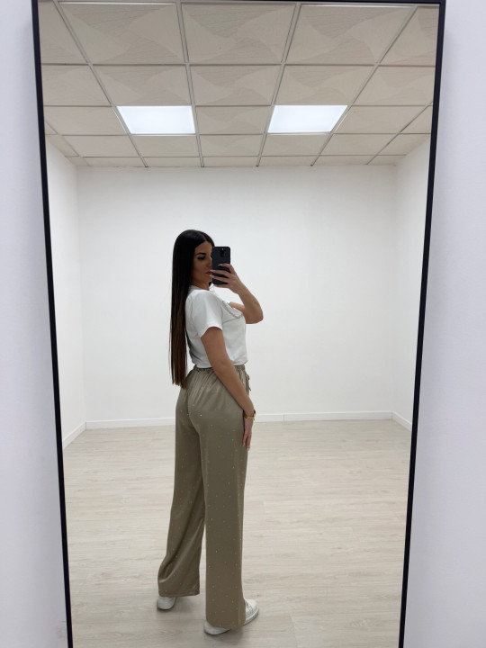 PANTALÓN SATINADO BRILLO TOUPE