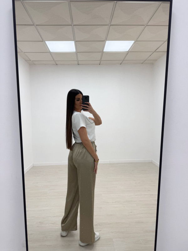 PANTALÓN SATINADO BRILLO TOUPE