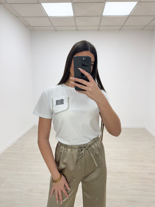 PANTALÓN SATINADO BRILLO TOUPE