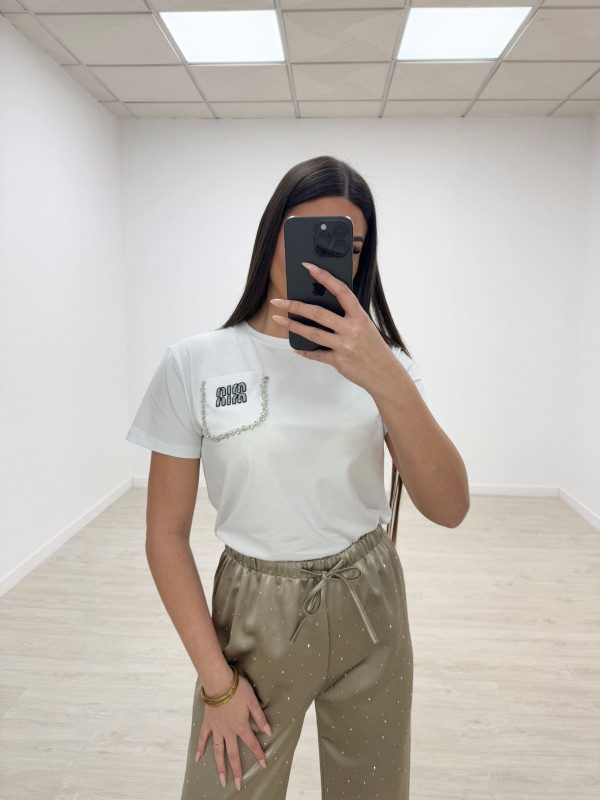 PANTALÓN SATINADO BRILLO TOUPE