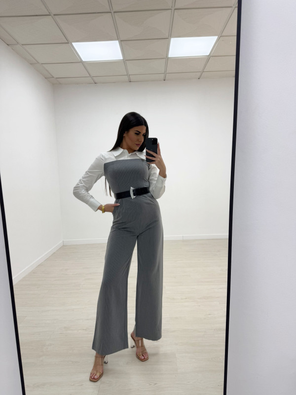 MONO RAYA DIPLOMÁTICA GRIS