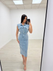 VESTIDO MIDI DENIM EXCLU