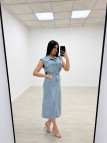 VESTIDO MIDI DENIM EXCLU